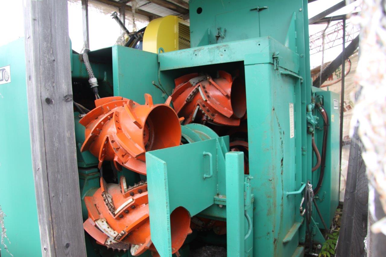 Nicholson A5 debarker from 17 & 039; & 039; 1993 BST Machinery