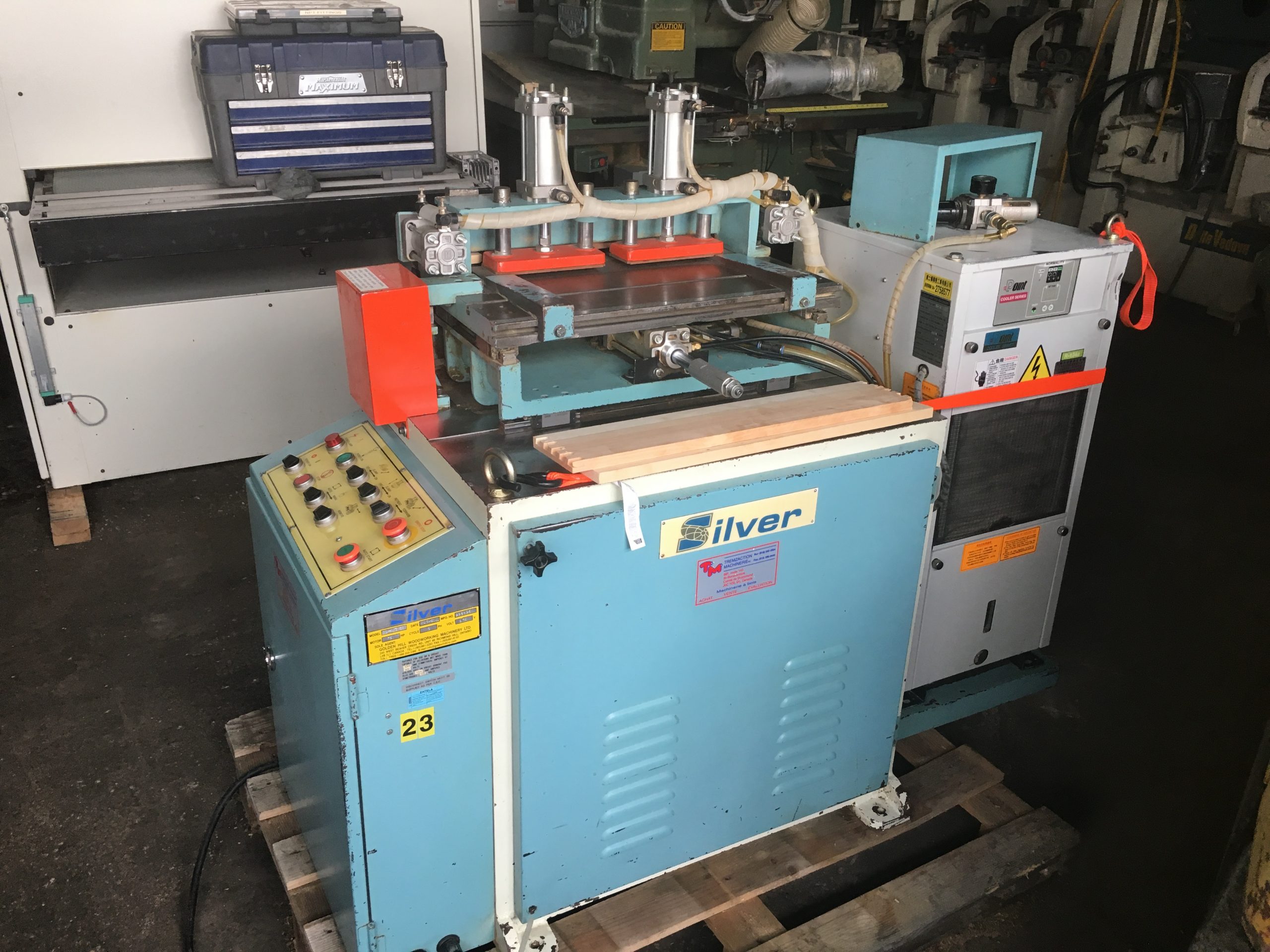 Dovetail machine silver Machineries BST